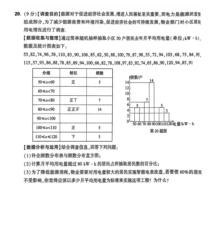 月月老师工作室初一下期末模拟考1+手写板答案解析+错题视频讲解-第5张图片-四季读书网