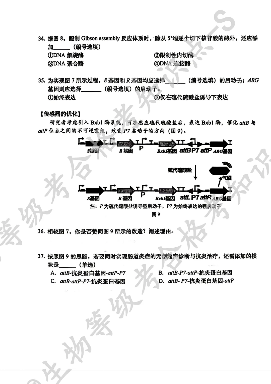 【上海名校试卷】上海市松江二中2025-2026学年高二下学期5月学情调研生物试卷 第8张