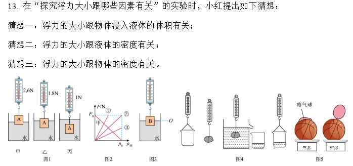 初中物理期中、二模高分榜新鲜出炉!附真题教材比对,超多相似题尽显实力! 第44张