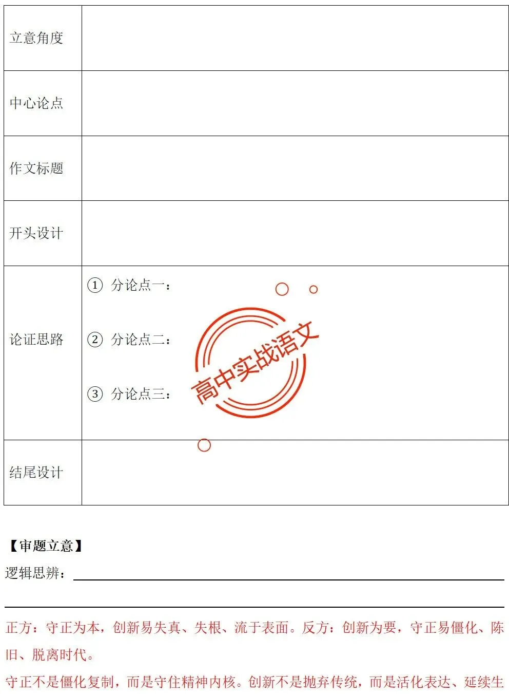 【快速上手】【真题作文+押题作文】【审题立意+作文模板】(教考衔接类+科技人文+文化传承等) 第73张 【快速上手】【真题作文+押题作文】【审题立意+作文模板】(教考衔接类+科技人文+文化传承等) 第73张