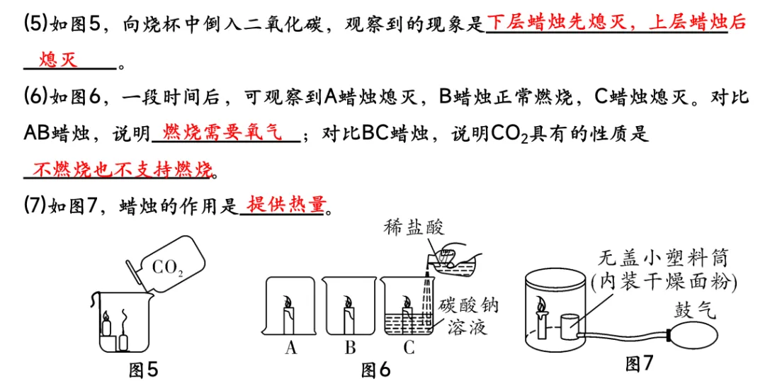 中考化学专题复习基础实验归类练 第37张
