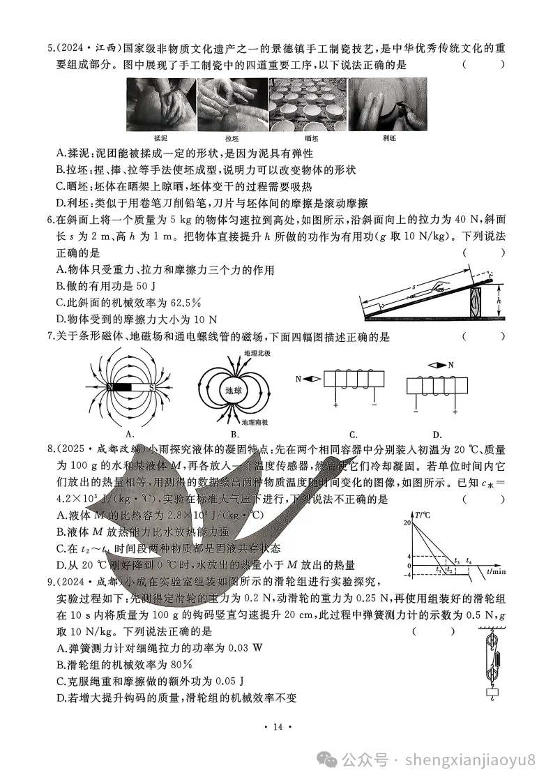 中考题型分类卷-物理(含答案) 第17张 中考题型分类卷-物理(含答案) 第17张