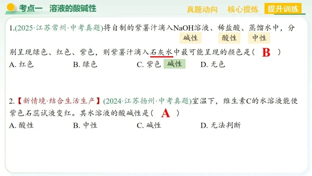常见的酸碱盐中考复习 第18张