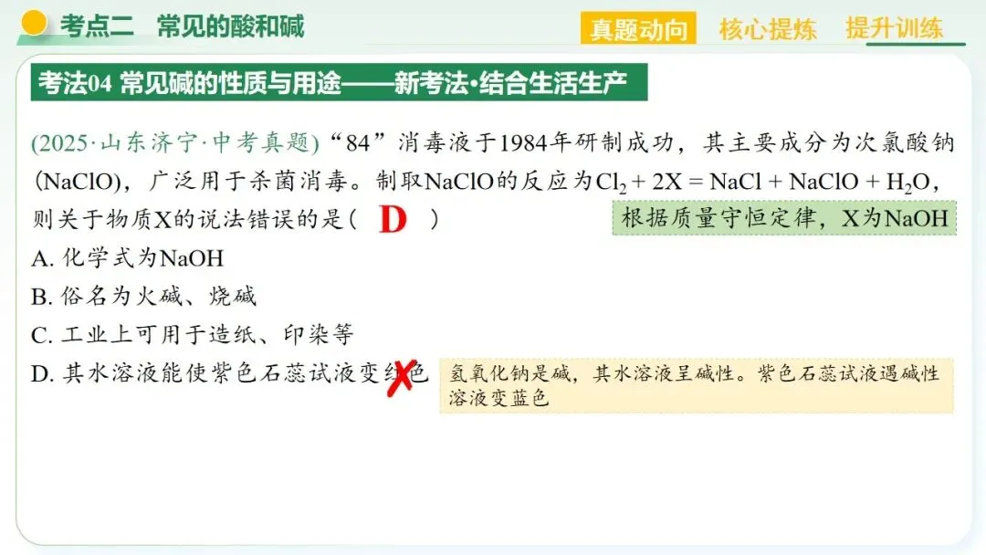 常见的酸碱盐中考复习 第27张