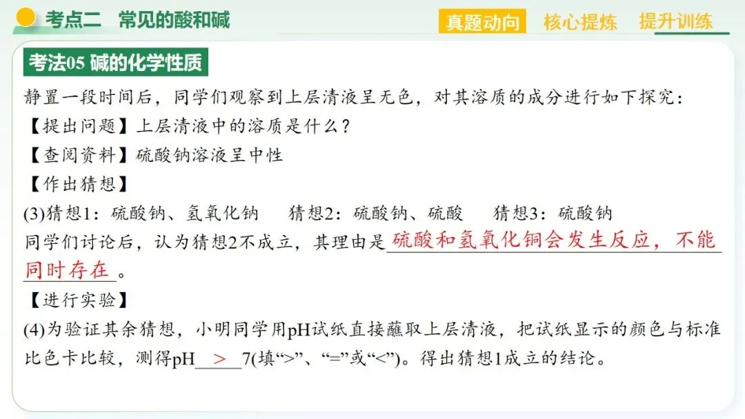 常见的酸碱盐中考复习 第29张