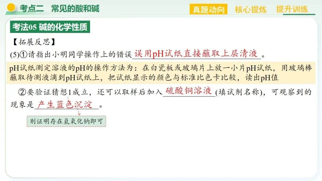 常见的酸碱盐中考复习 第30张