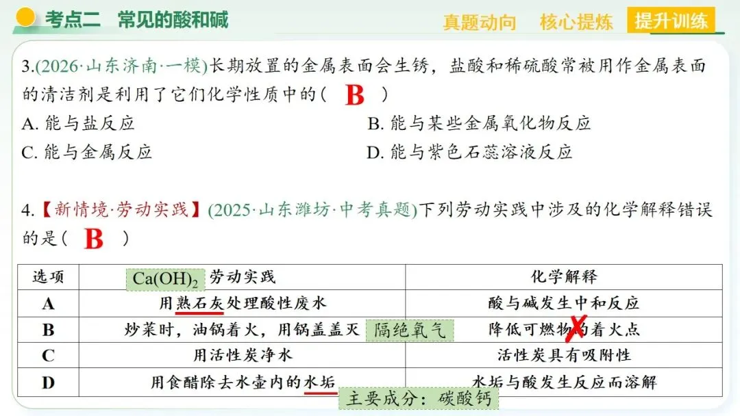 常见的酸碱盐中考复习 第43张