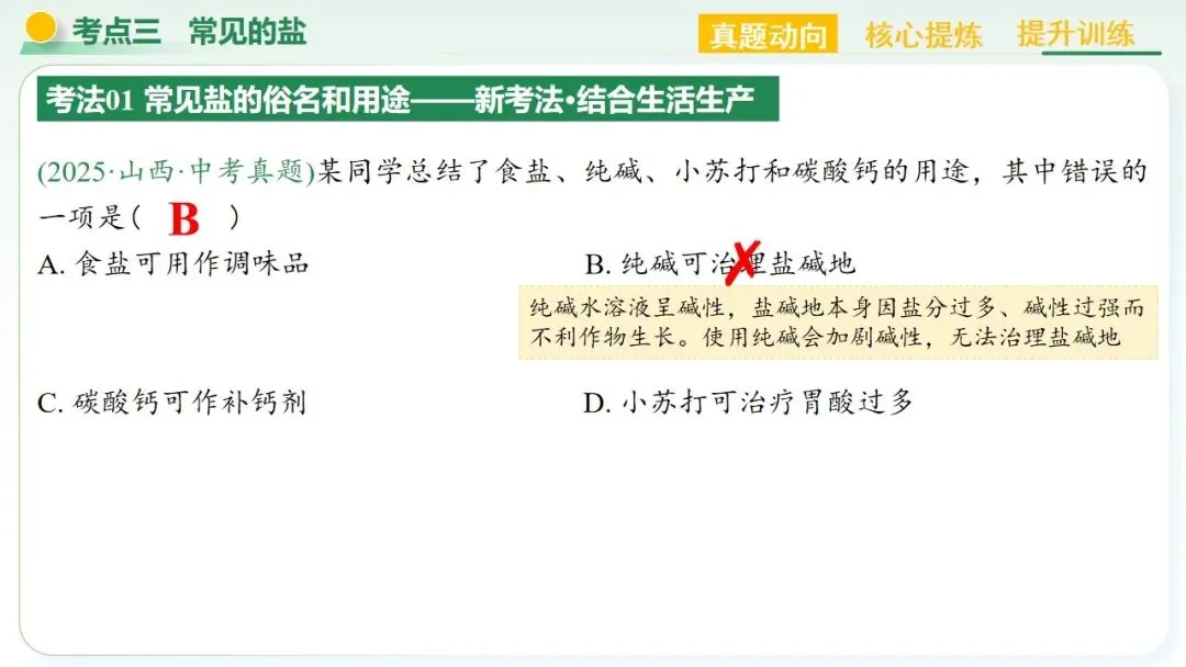 常见的酸碱盐中考复习 第53张