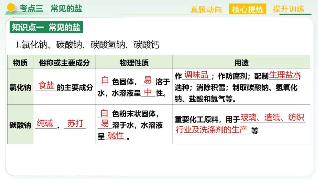 常见的酸碱盐中考复习 第59张