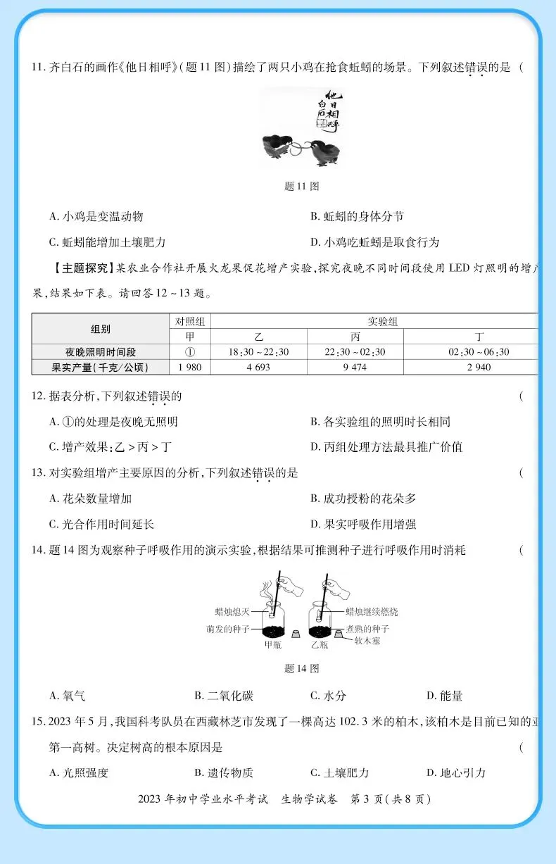 近年中考高频考点复盘!锁定26年会考考查范围 第17张