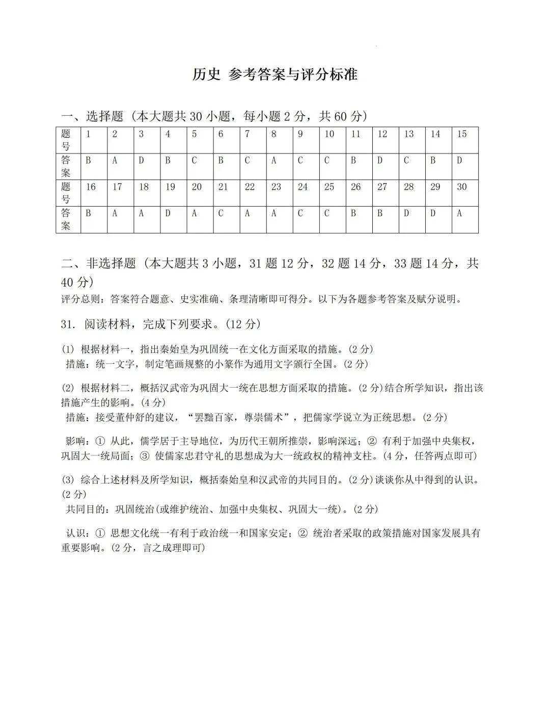 2026年广东中考二模历史试题(含答案)-第9张图片-四季读书网