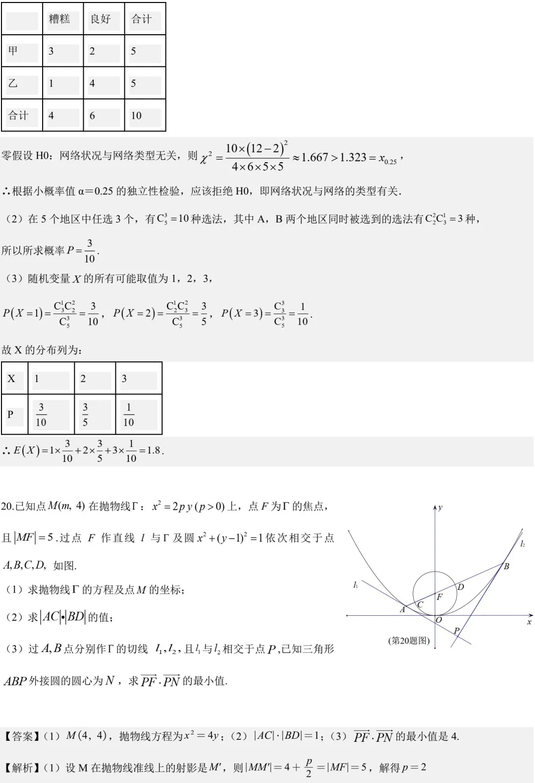 建平中学高二下期末数学试卷解析-第8张图片-四季读书网