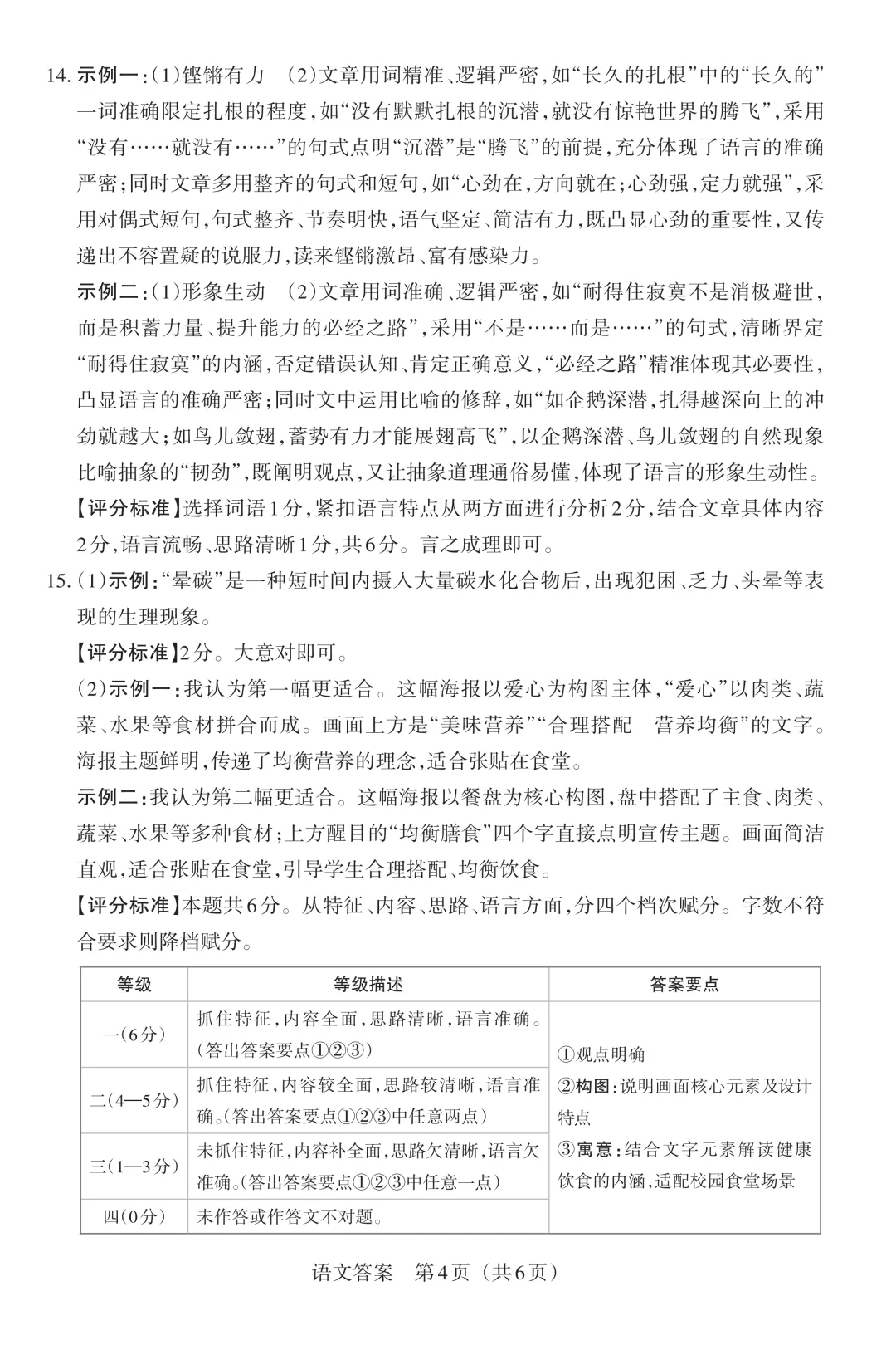 模考新卷 | 2026山西中考模拟(五)A卷 第14张