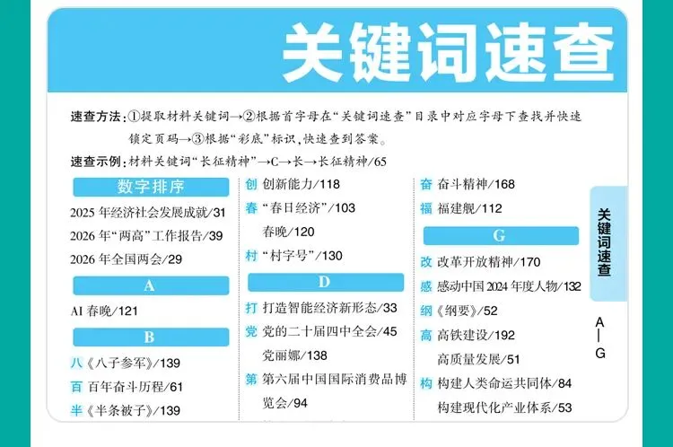 众相原创·2026陕西中考《时政热点》焕新上市啦~考场抢分必备!!! 第5张 众相原创·2026陕西中考《时政热点》焕新上市啦~考场抢分必备!!! 第5张