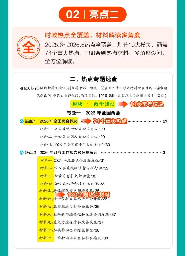 众相原创·2026陕西中考《时政热点》焕新上市啦~考场抢分必备!!! 第6张 众相原创·2026陕西中考《时政热点》焕新上市啦~考场抢分必备!!! 第6张
