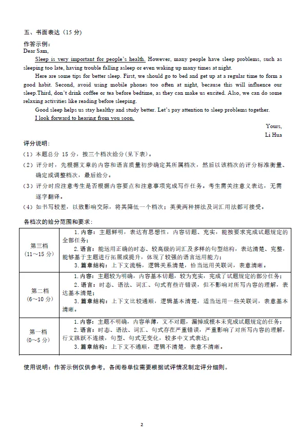 2026年5月昆区中考二模试卷和答案:语文数学英语物理化学道法历史地理生物 第34张