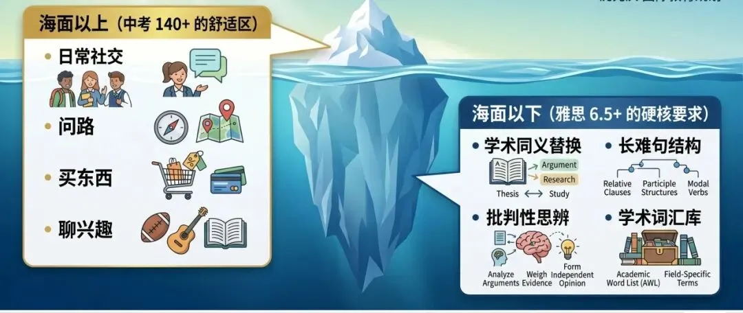 中考英语140+,雅思能考多少分?一份写给学霸家长的硬核规划 第4张 中考英语140+,雅思能考多少分?一份写给学霸家长的硬核规划 第4张
