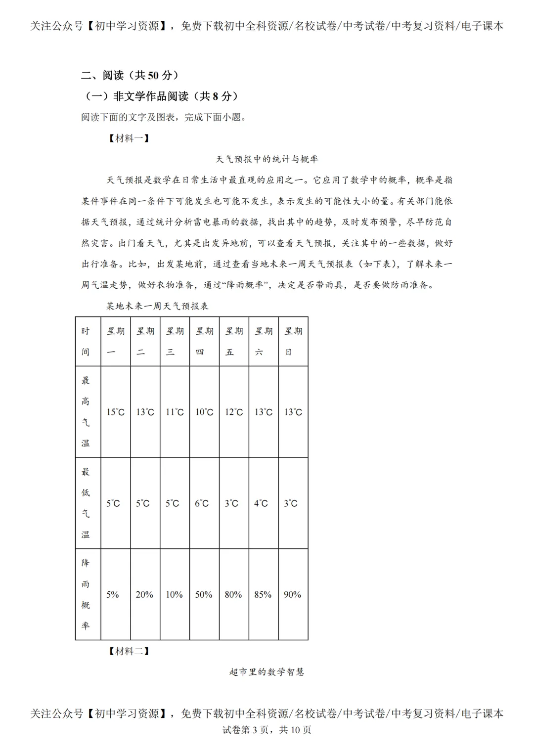2025年湖南长沙市中考语文真题试卷(含答案) 第7张 2025年湖南长沙市中考语文真题试卷(含答案) 第7张