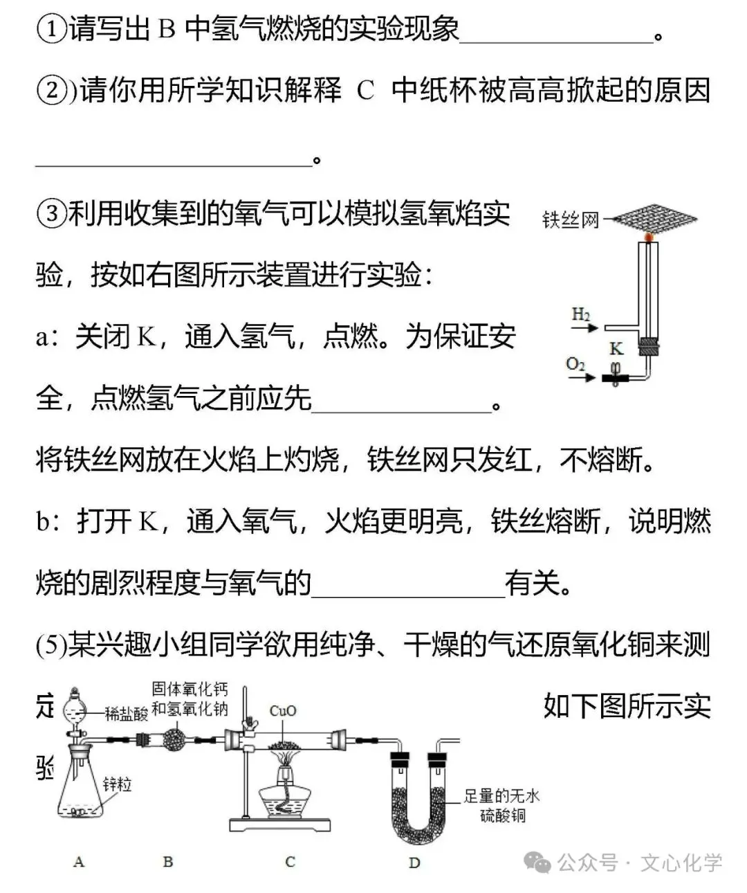 2026年中考化学模拟试题八(分享打印版) 第16张