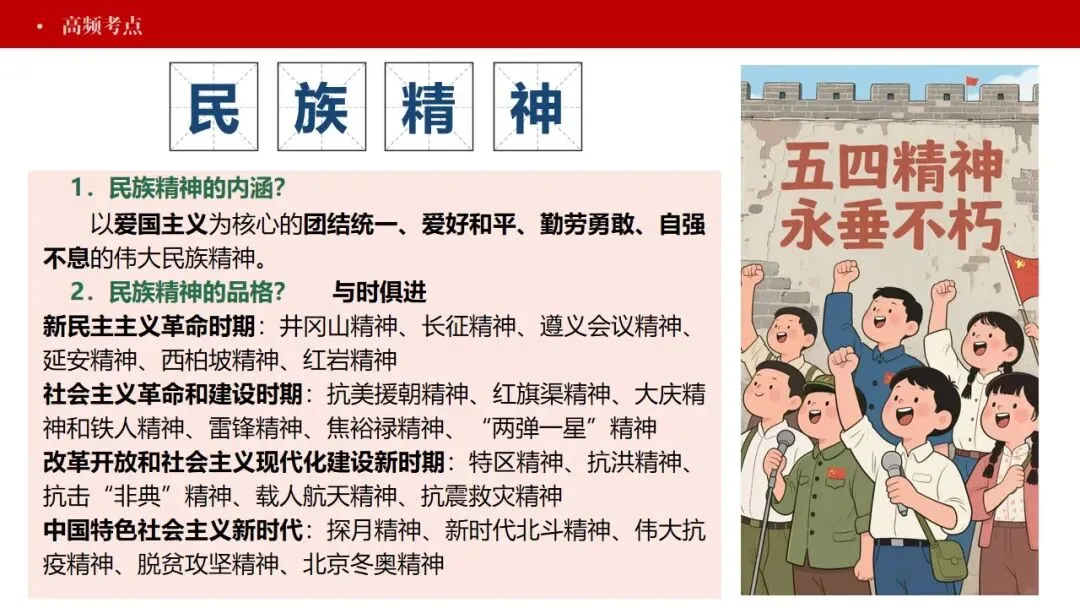 中考政治丨2026年中考道德与法治二轮复习时政热点专题:革命传统教育 第15张