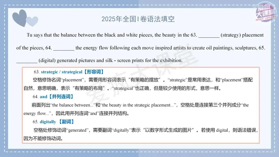 吃透真题!新课标Ⅰ卷语法填空六年考情精析+考前指导+真题再练 第22张 吃透真题!新课标Ⅰ卷语法填空六年考情精析+考前指导+真题再练 第22张