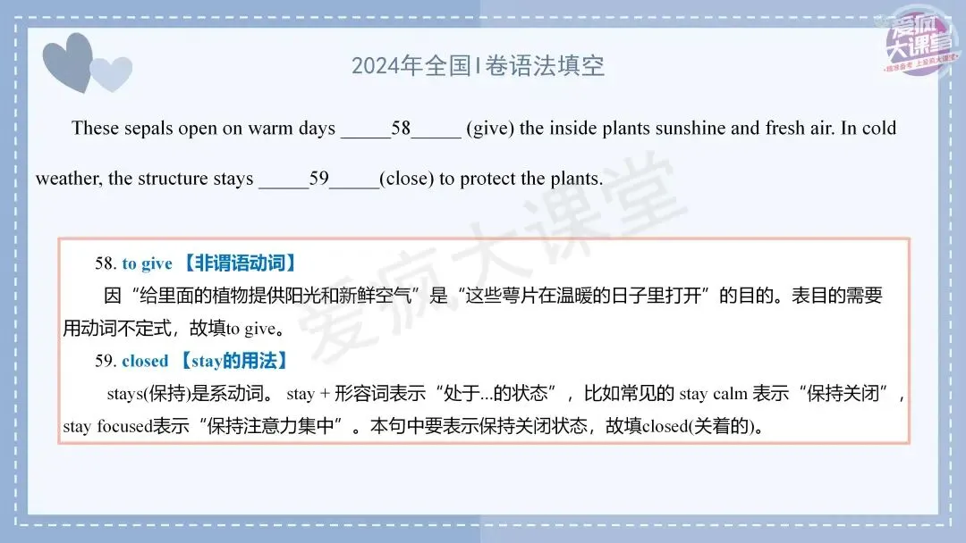 吃透真题!新课标Ⅰ卷语法填空六年考情精析+考前指导+真题再练 第30张 吃透真题!新课标Ⅰ卷语法填空六年考情精析+考前指导+真题再练 第30张