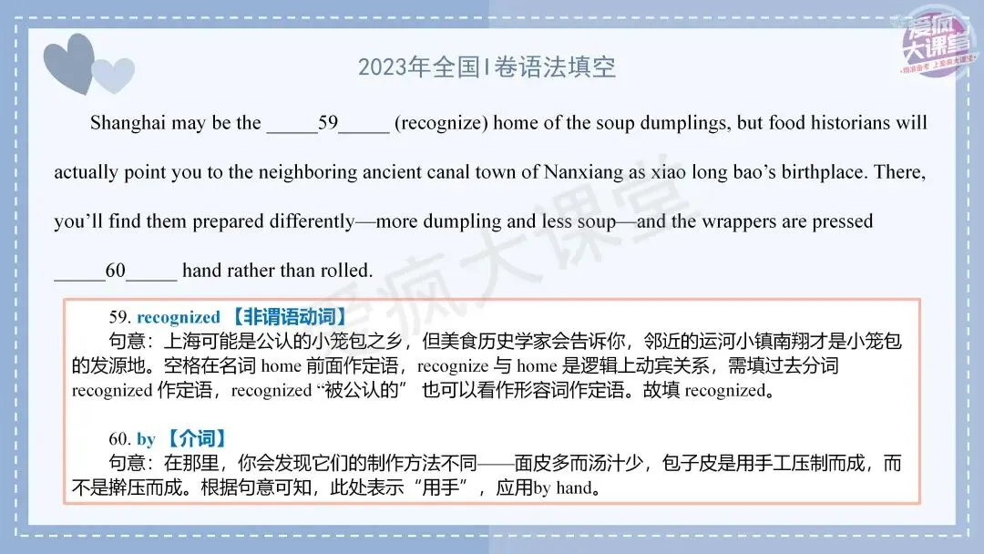 吃透真题!新课标Ⅰ卷语法填空六年考情精析+考前指导+真题再练 第41张 吃透真题!新课标Ⅰ卷语法填空六年考情精析+考前指导+真题再练 第41张