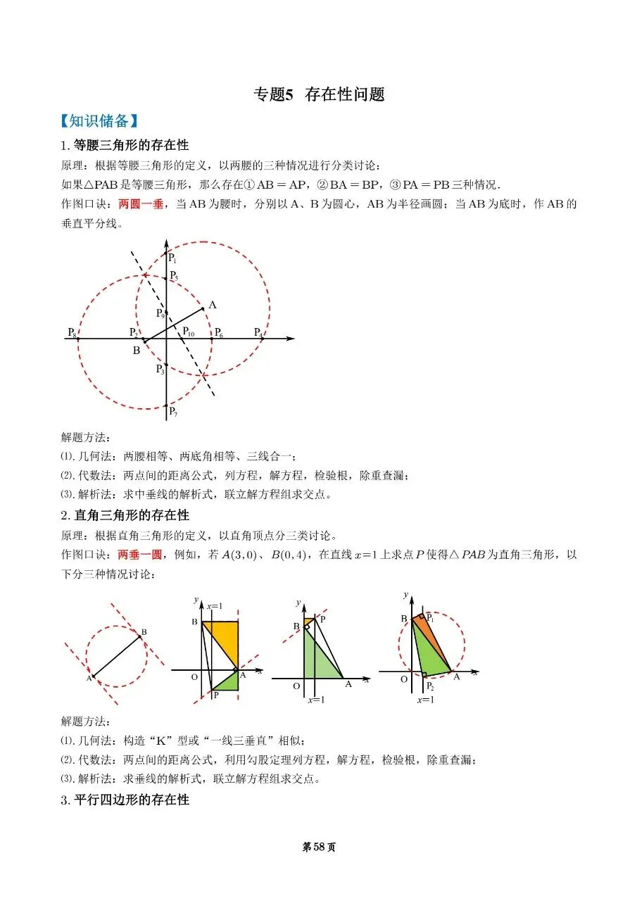 长沙娃必备!二次函数校考真题专项训练 第24张 长沙娃必备!二次函数校考真题专项训练 第24张