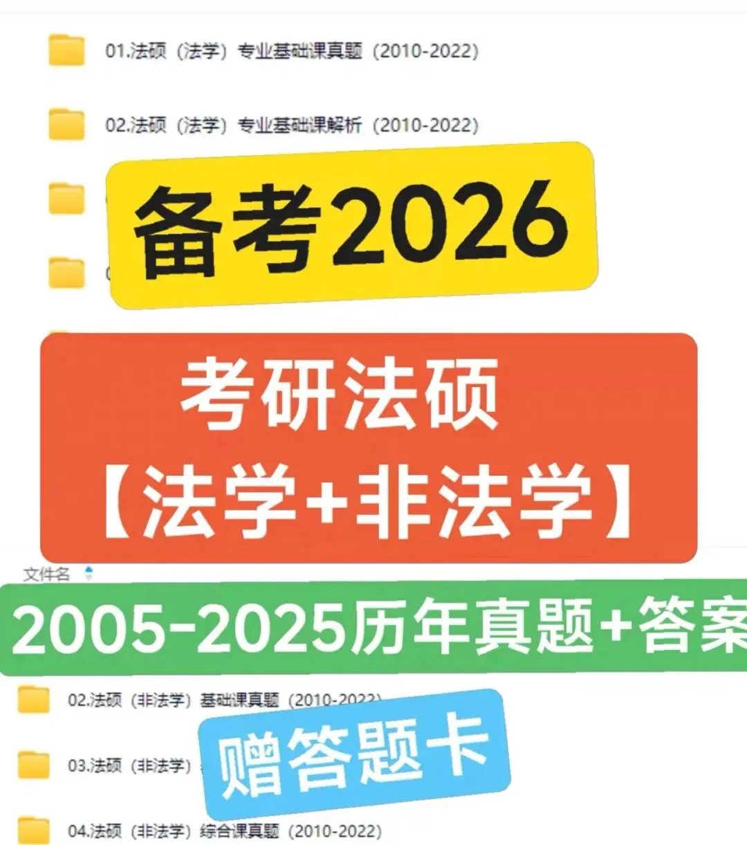 法硕历年真题2005-2025年,有详细答案及解析! 第1张 法硕历年真题2005-2025年,有详细答案及解析! 第1张