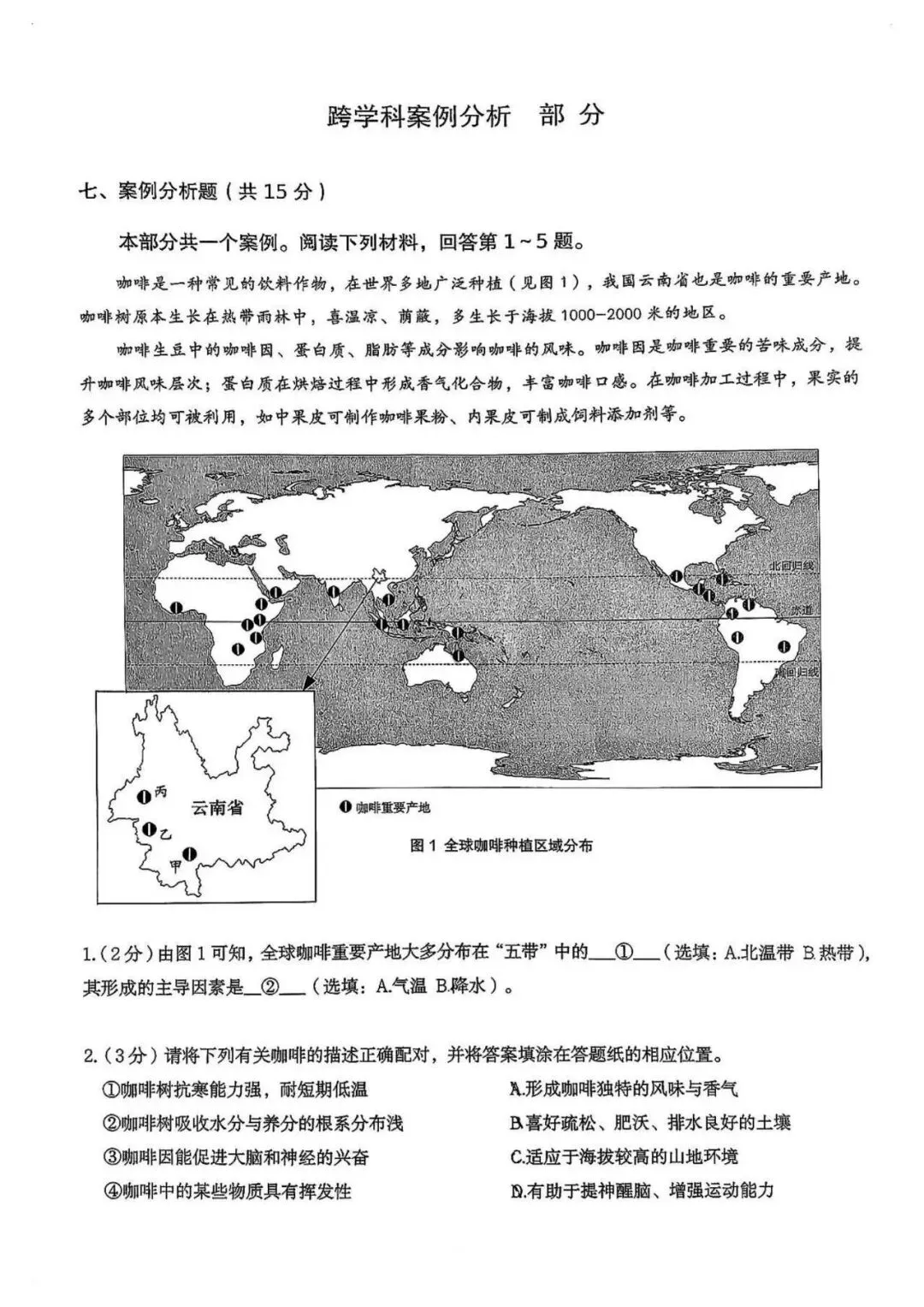 中考 | 上海中考跨学科二模真题合集,含案例分析满分思路 第6张 中考 | 上海中考跨学科二模真题合集,含案例分析满分思路 第6张