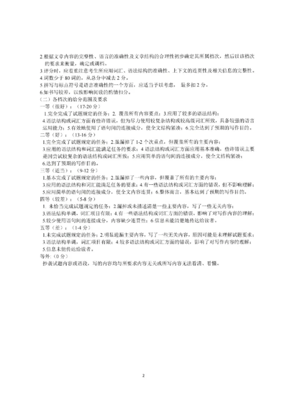 2026南岗区九年级下英语三模考试 试卷+答案 第12张