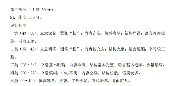 2026.5唐山市路南区中考二模试卷及答案(全科含听力) 第12张