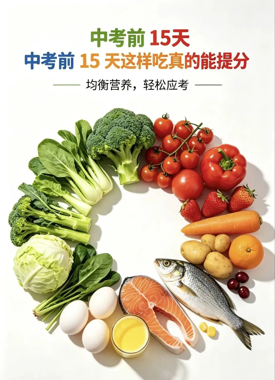 中考前半个月这样吃真的能提分! 第1张 中考前半个月这样吃真的能提分! 第1张