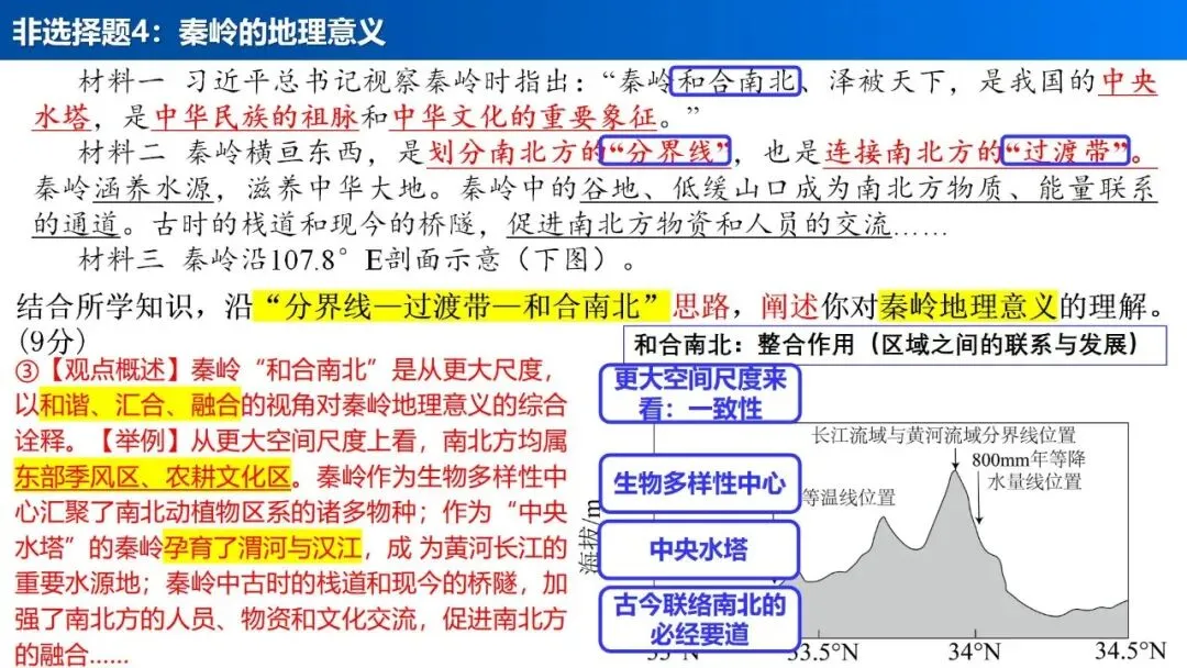 【真题解析37】2025年高考地理试题解析——陕晋宁青卷(西北卷) 第42张 【真题解析37】2025年高考地理试题解析——陕晋宁青卷(西北卷) 第42张