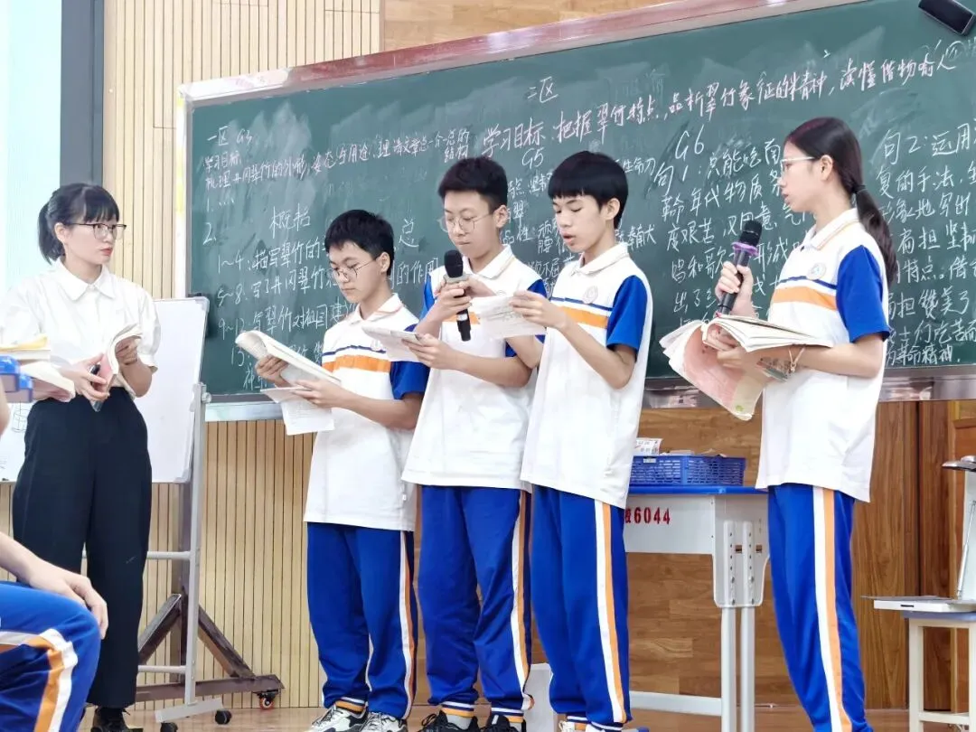 聚焦课堂改革,共研中考备考——全市初中课堂教学改革展示暨备考研讨会在钦州市高新区实验学校圆满举行 第11张 聚焦课堂改革,共研中考备考——全市初中课堂教学改革展示暨备考研讨会在钦州市高新区实验学校圆满举行 第11张