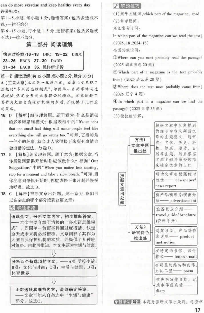 金华中考冲刺押题卷:聚焦本地考点,直击命题方向 第28张