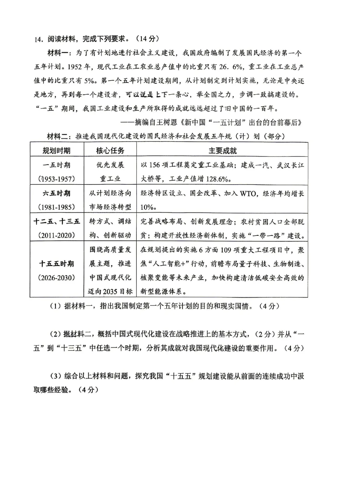 中考二模全科试卷 第47张