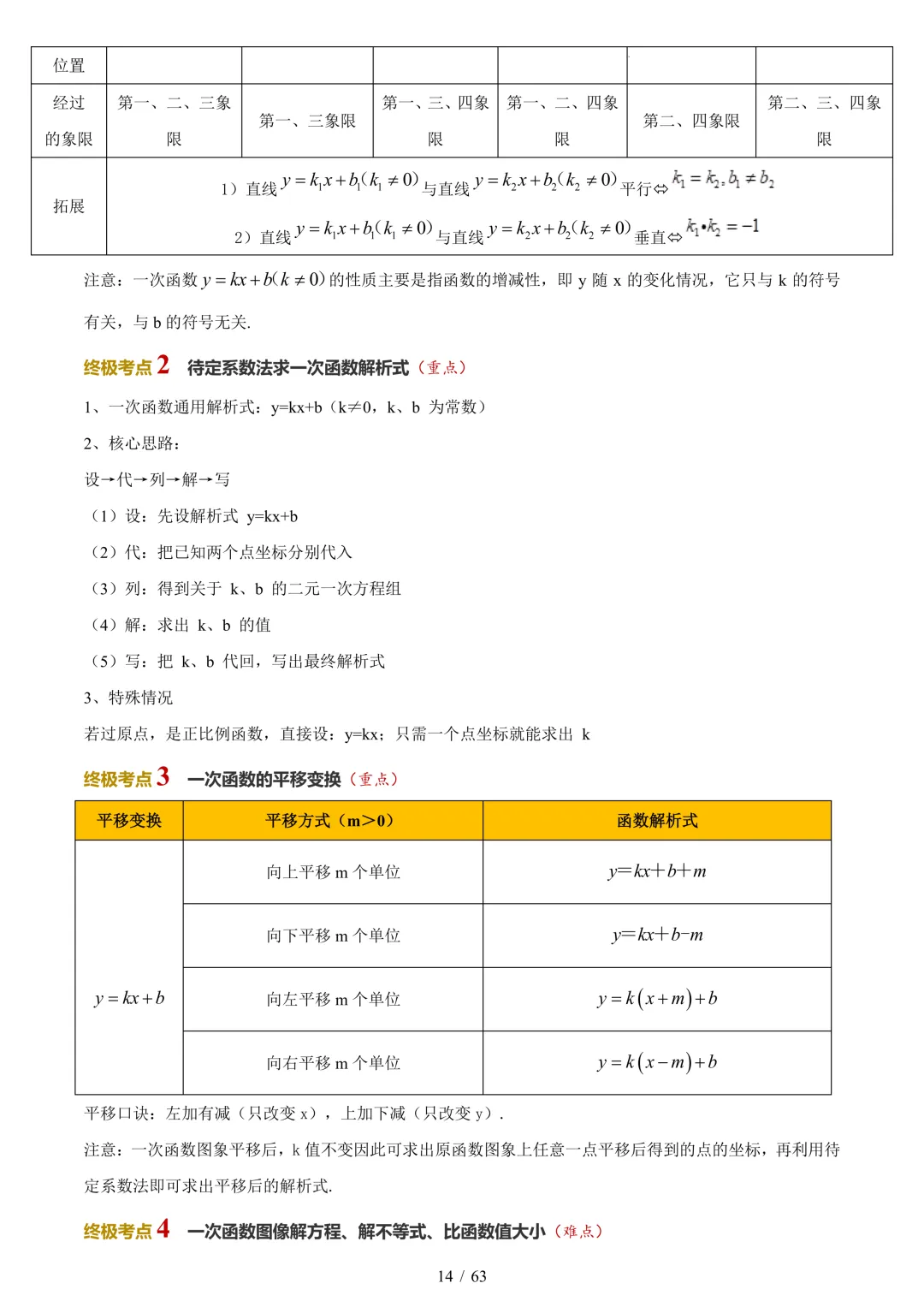 中考考前20天初中数学攻略——倒计时14天(全辑PDF电子档+答案) 第4张
