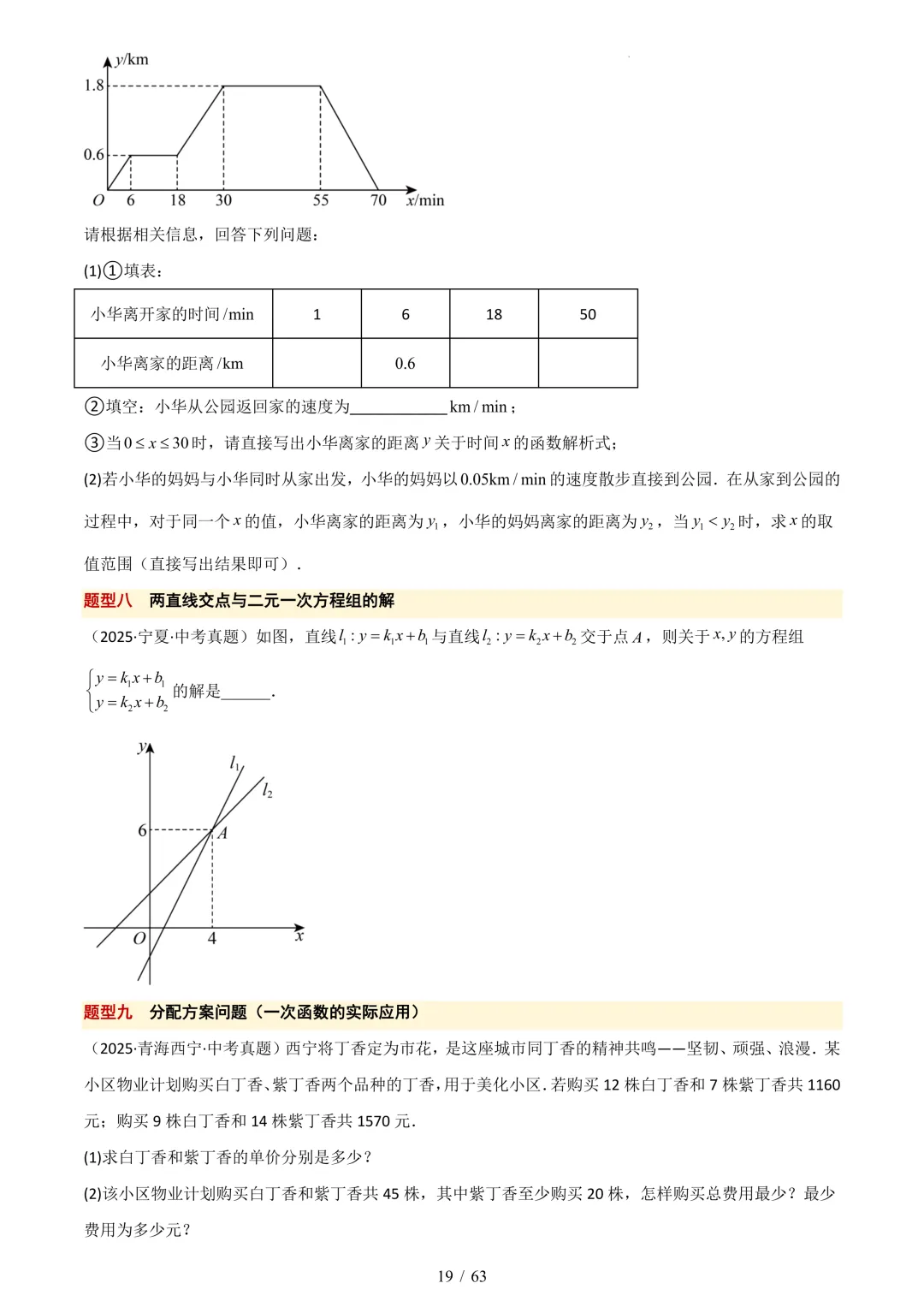 中考考前20天初中数学攻略——倒计时14天(全辑PDF电子档+答案) 第9张
