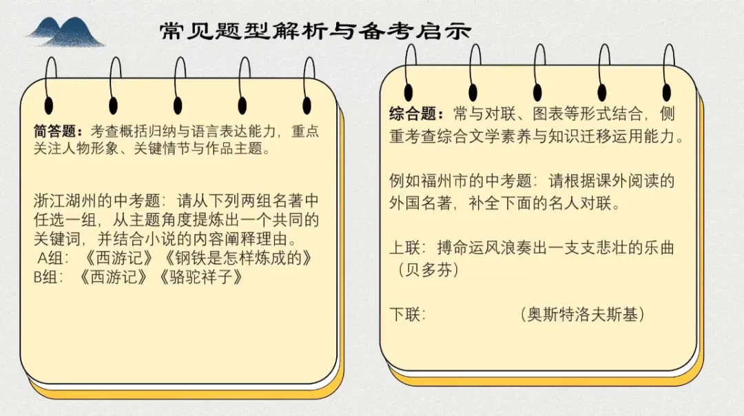 中考语文名著备考:把握命题新趋势,实现素养与成绩双提升 第7张