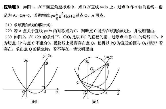 中考数学《压轴题题型》-第5张图片-四季读书网