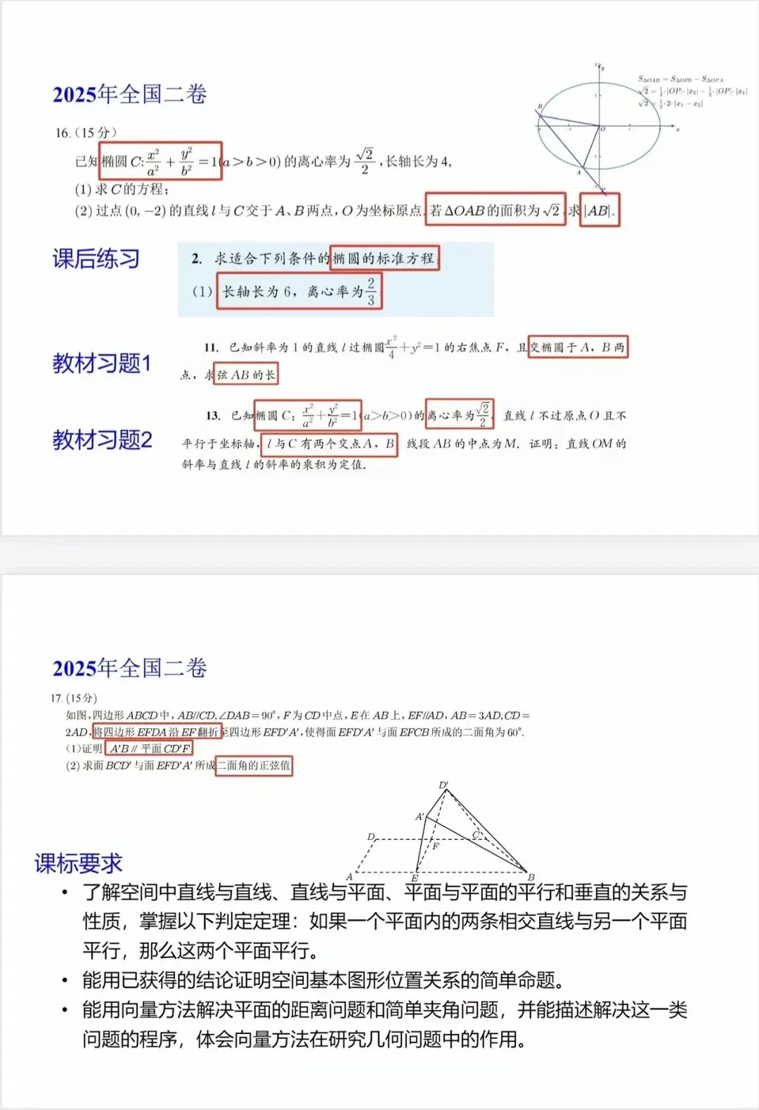 回归教材:教材后习题与 2025 真题对比-第3张图片-四季读书网