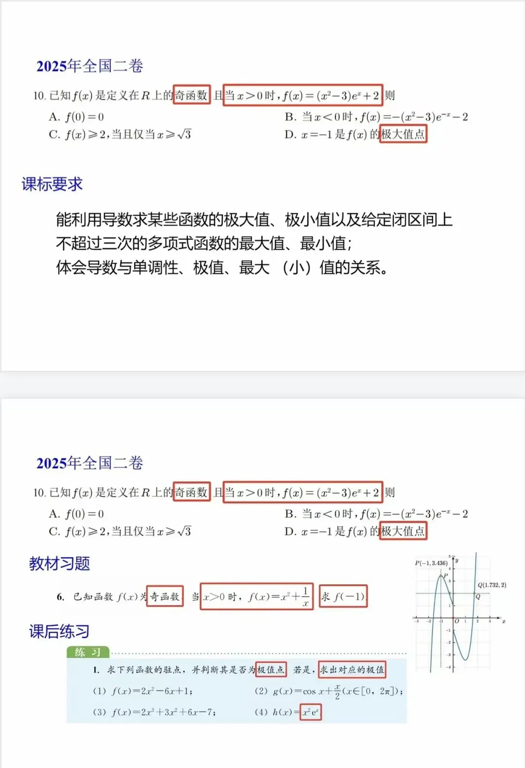 回归教材:教材后习题与 2025 真题对比-第10张图片-四季读书网