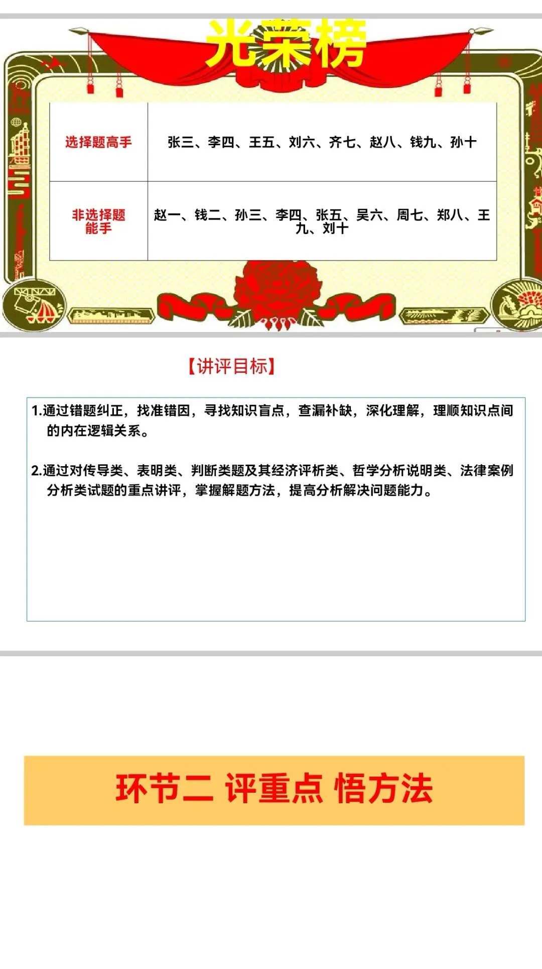 高中政治教师必备:毫无保留的全流程试卷讲评课《课件+导学案+流程设计(以2026菏泽二模为例)》,让同行对你刮目相看!-第7张图片-四季读书网 高中政治教师必备:毫无保留的全流程试卷讲评课《课件+导学案+流程设计(以2026菏泽二模为例)》,让同行对你刮目相看!-第7张图片-四季读书网