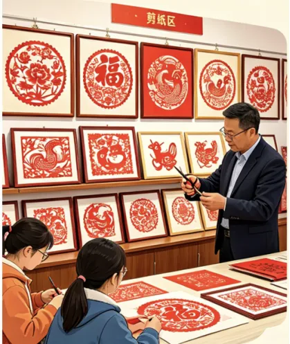265.中考英语写作指导02:向外国交流生介绍展示一项中国手工艺活动-第3张图片-四季读书网