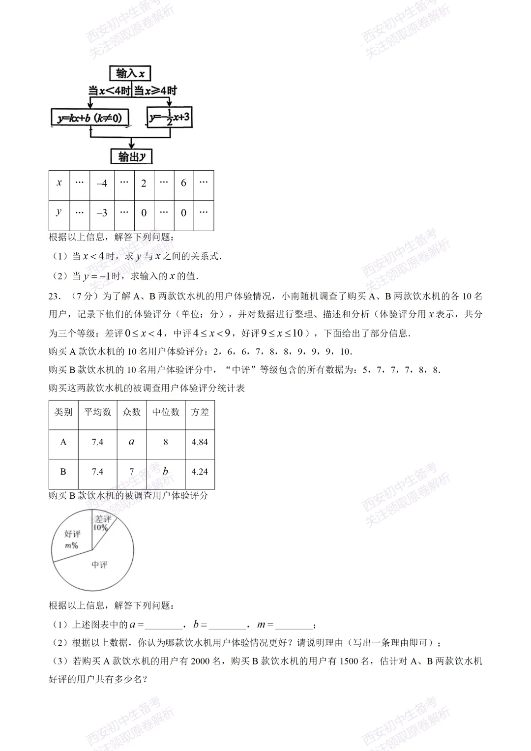最新全科!西安2026中考模拟:【曲江一中】九年级六模考试【数学】免费下载-第12张图片-四季读书网 最新全科!西安2026中考模拟:【曲江一中】九年级六模考试【数学】免费下载-第12张图片-四季读书网