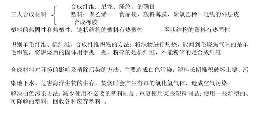 中考化学89个知识点一览-第30张图片-四季读书网