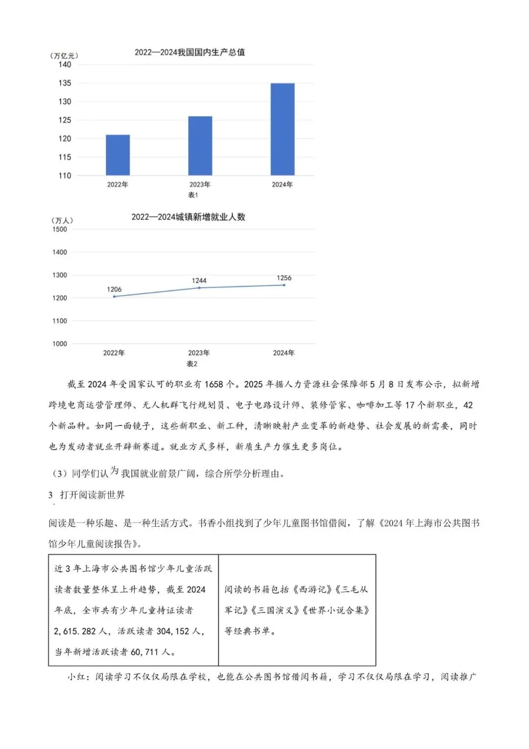 2025年上海市中考道法真题(附解析)-第2张图片-四季读书网 2025年上海市中考道法真题(附解析)-第2张图片-四季读书网