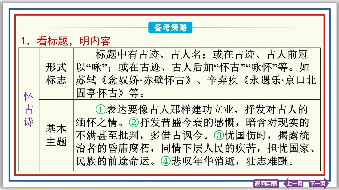 中考提分专列②:古诗词理解与鉴赏 20张PPT-第7张图片-四季读书网
