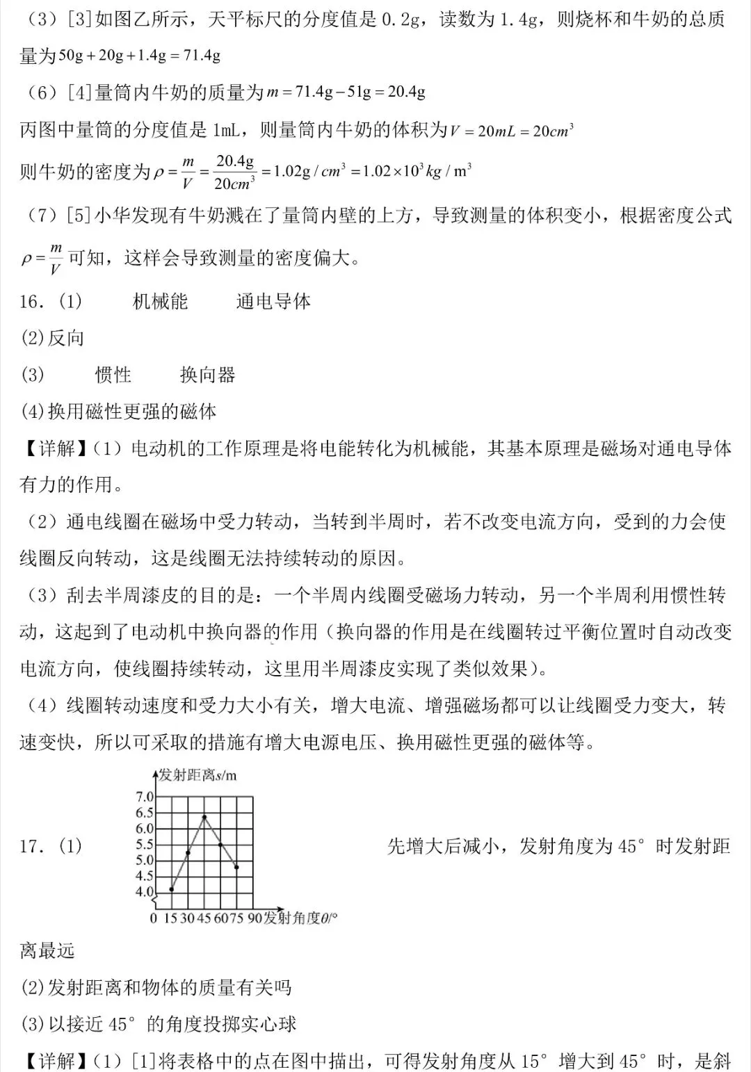 2026中考物理实验探究专题训练!(含答案)-第18张图片-四季读书网
